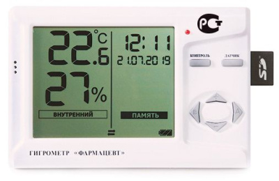 Гигрометр Фарм-Сиб Фармацевт ТМФЦ-101 (комплектация 1)